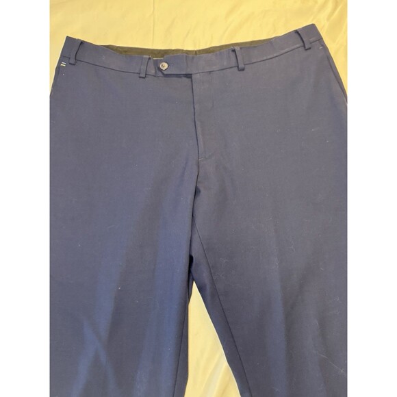 Alaska Airlines By Luly Yang Wool Navy Blue Flight Attendant Pants Size R41U - Picture 2 of 8